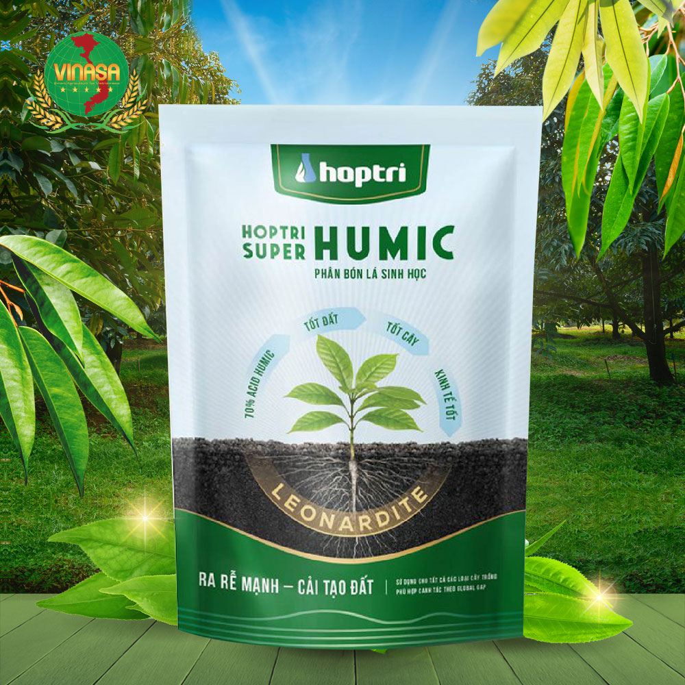 kích thích cho bộ rễ phát triển tối ưu với sản phẩm Hợp Trí Super Humic