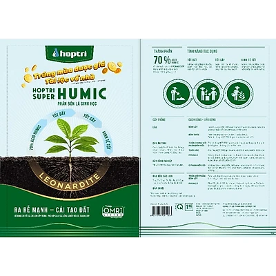 Phân Bón Lá Sinh Học Super Humic Hợp Trí - Gói 1kg - Cửa hàng VTNN Nông Điền Trang